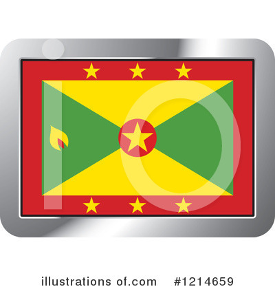 Royalty-Free (RF) Flag Clipart Illustration by Lal Perera - Stock Sample #1214659