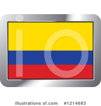 Colombian Flag Clipart #1214683 by Lal Perera