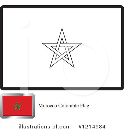 Royalty-Free (RF) Flag Clipart Illustration by Lal Perera - Stock Sample #1214984