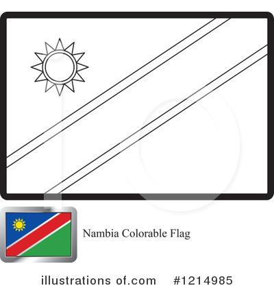 Royalty-Free (RF) Flag Clipart Illustration by Lal Perera - Stock Sample #1214985
