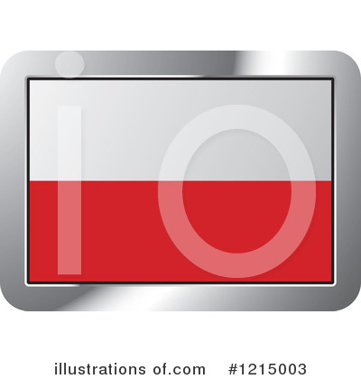 Polish Flag Clipart #1215003 by Lal Perera