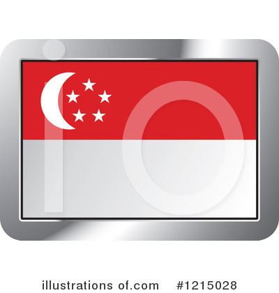 Royalty-Free (RF) Flag Clipart Illustration by Lal Perera - Stock Sample #1215028