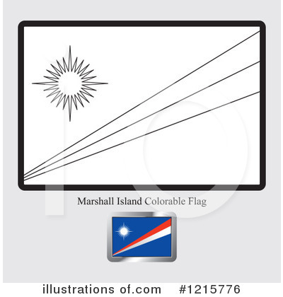 Royalty-Free (RF) Flag Clipart Illustration by Lal Perera - Stock Sample #1215776