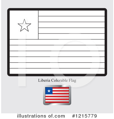 Royalty-Free (RF) Flag Clipart Illustration by Lal Perera - Stock Sample #1215779