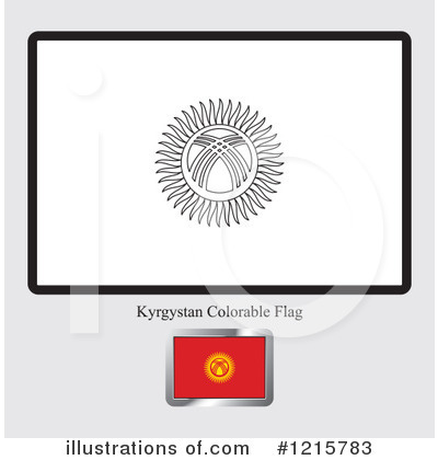 Royalty-Free (RF) Flag Clipart Illustration by Lal Perera - Stock Sample #1215783
