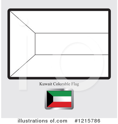 Royalty-Free (RF) Flag Clipart Illustration by Lal Perera - Stock Sample #1215786