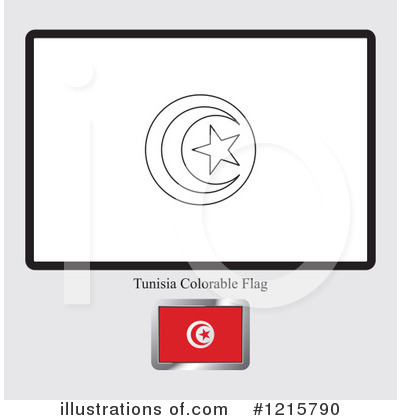 Royalty-Free (RF) Flag Clipart Illustration by Lal Perera - Stock Sample #1215790