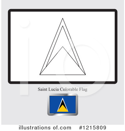 Royalty-Free (RF) Flag Clipart Illustration by Lal Perera - Stock Sample #1215809