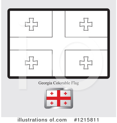 Royalty-Free (RF) Flag Clipart Illustration by Lal Perera - Stock Sample #1215811
