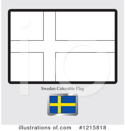 Royalty-Free (RF) Flag Clipart Illustration by Lal Perera - Stock Sample #1215818