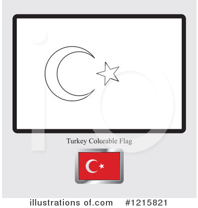 Royalty-Free (RF) Flag Clipart Illustration by Lal Perera - Stock Sample #1215821
