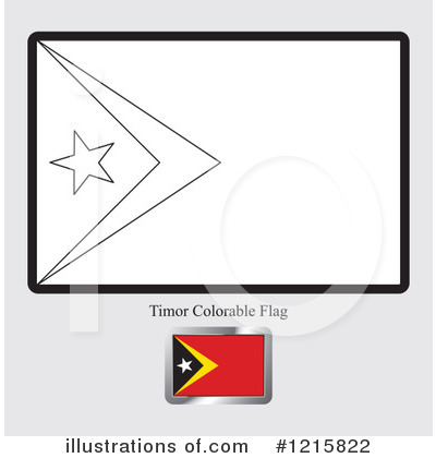 Royalty-Free (RF) Flag Clipart Illustration by Lal Perera - Stock Sample #1215822