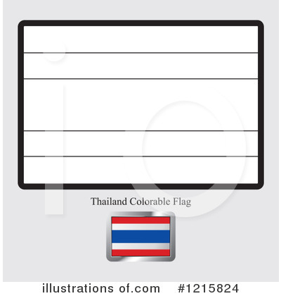 Royalty-Free (RF) Flag Clipart Illustration by Lal Perera - Stock Sample #1215824