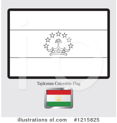 Royalty-Free (RF) Flag Clipart Illustration by Lal Perera - Stock Sample #1215825