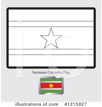 Royalty-Free (RF) Flag Clipart Illustration by Lal Perera - Stock Sample #1215827