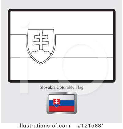 Royalty-Free (RF) Flag Clipart Illustration by Lal Perera - Stock Sample #1215831