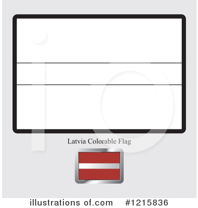 Royalty-Free (RF) Flag Clipart Illustration by Lal Perera - Stock Sample #1215836