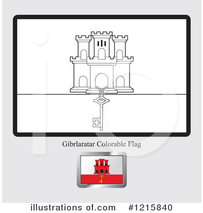 Royalty-Free (RF) Flag Clipart Illustration by Lal Perera - Stock Sample #1215840