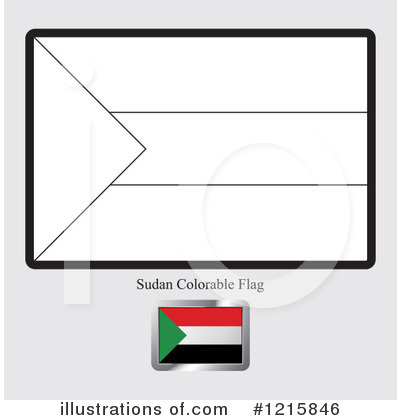 Royalty-Free (RF) Flag Clipart Illustration by Lal Perera - Stock Sample #1215846