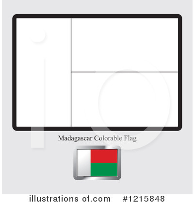Royalty-Free (RF) Flag Clipart Illustration by Lal Perera - Stock Sample #1215848
