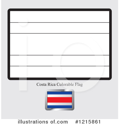 Costa Rica Clipart #1215861 by Lal Perera
