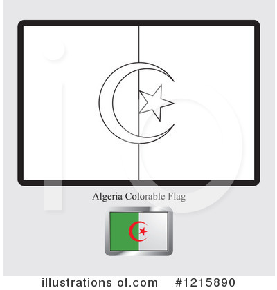 Royalty-Free (RF) Flag Clipart Illustration by Lal Perera - Stock Sample #1215890