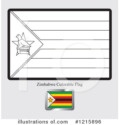 Royalty-Free (RF) Flag Clipart Illustration by Lal Perera - Stock Sample #1215896
