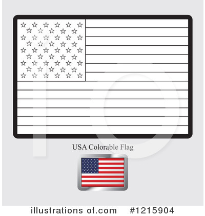 Royalty-Free (RF) Flag Clipart Illustration by Lal Perera - Stock Sample #1215904