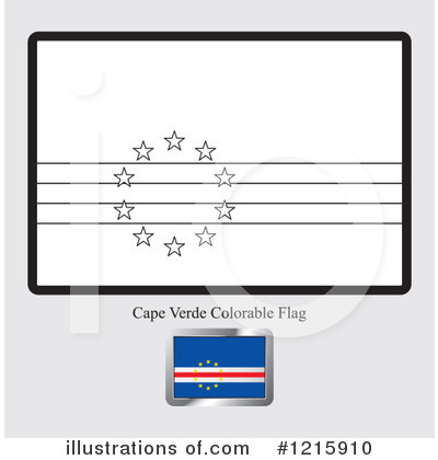 Royalty-Free (RF) Flag Clipart Illustration by Lal Perera - Stock Sample #1215910