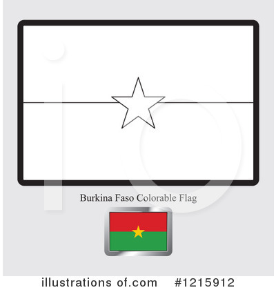 Royalty-Free (RF) Flag Clipart Illustration by Lal Perera - Stock Sample #1215912