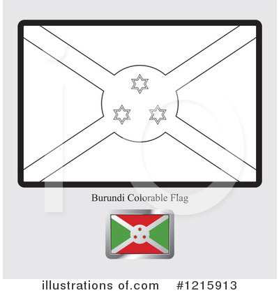 Royalty-Free (RF) Flag Clipart Illustration by Lal Perera - Stock Sample #1215913