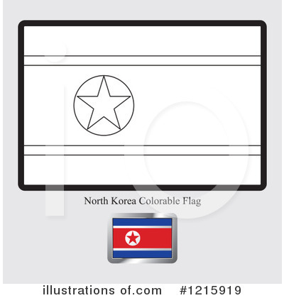 North Korea Clipart #1215919 by Lal Perera