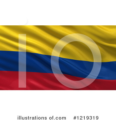 Colombia Flag Clipart #1219319 by stockillustrations