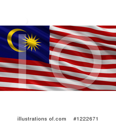 Royalty-Free (RF) Flag Clipart Illustration by stockillustrations - Stock Sample #1222671