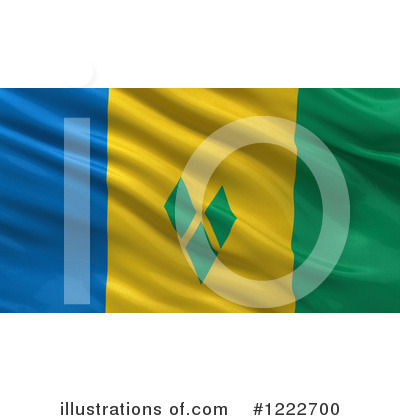 Royalty-Free (RF) Flag Clipart Illustration by stockillustrations - Stock Sample #1222700