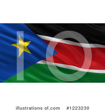 Royalty-Free (RF) Flag Clipart Illustration by stockillustrations - Stock Sample #1223230