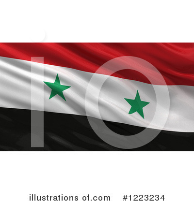 Royalty-Free (RF) Flag Clipart Illustration by stockillustrations - Stock Sample #1223234