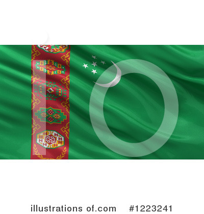 Royalty-Free (RF) Flag Clipart Illustration by stockillustrations - Stock Sample #1223241