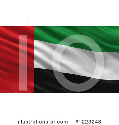 Royalty-Free (RF) Flag Clipart Illustration by stockillustrations - Stock Sample #1223243