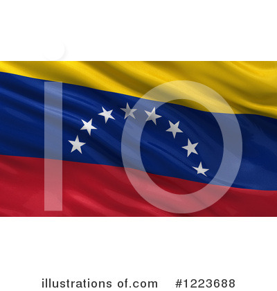 Royalty-Free (RF) Flag Clipart Illustration by stockillustrations - Stock Sample #1223688