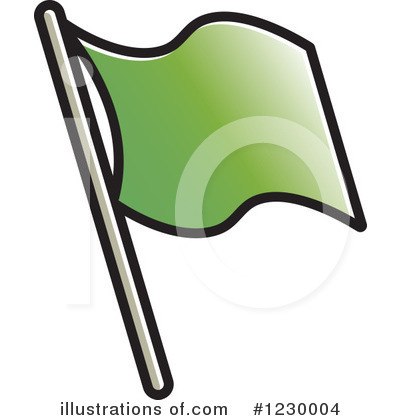 Royalty-Free (RF) Flag Clipart Illustration by Lal Perera - Stock Sample #1230004