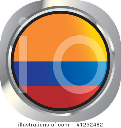 Colombian Flag Clipart #1252482 by Lal Perera