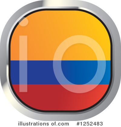 Colombia Flag Clipart #1252483 by Lal Perera