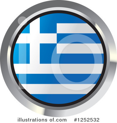 Greek Flag Clipart #1252532 by Lal Perera