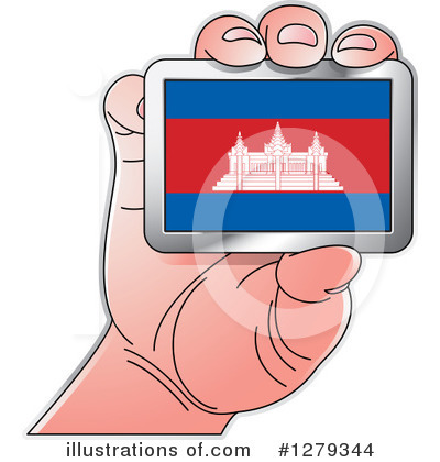 Royalty-Free (RF) Flag Clipart Illustration by Lal Perera - Stock Sample #1279344