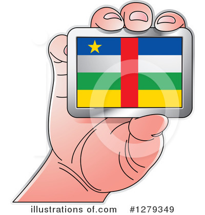 Royalty-Free (RF) Flag Clipart Illustration by Lal Perera - Stock Sample #1279349