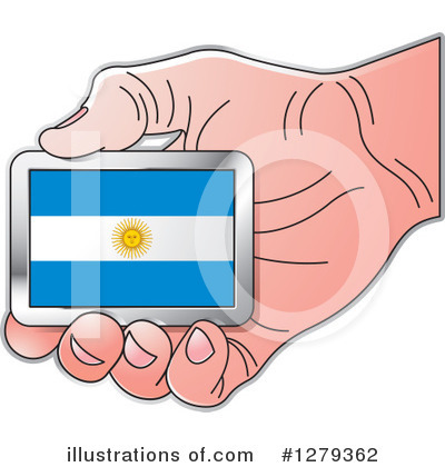 Royalty-Free (RF) Flag Clipart Illustration by Lal Perera - Stock Sample #1279362