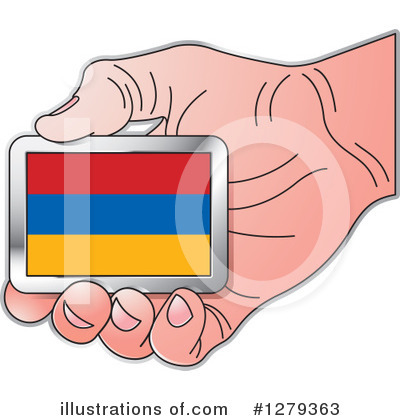 Royalty-Free (RF) Flag Clipart Illustration by Lal Perera - Stock Sample #1279363