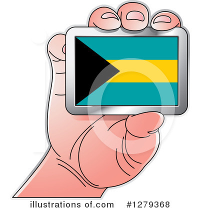 Royalty-Free (RF) Flag Clipart Illustration by Lal Perera - Stock Sample #1279368