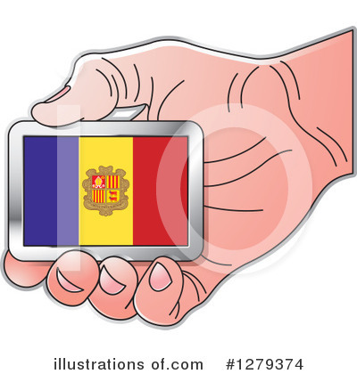 Royalty-Free (RF) Flag Clipart Illustration by Lal Perera - Stock Sample #1279374